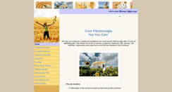 Desktop Screenshot of cure-fibromyalgia.com